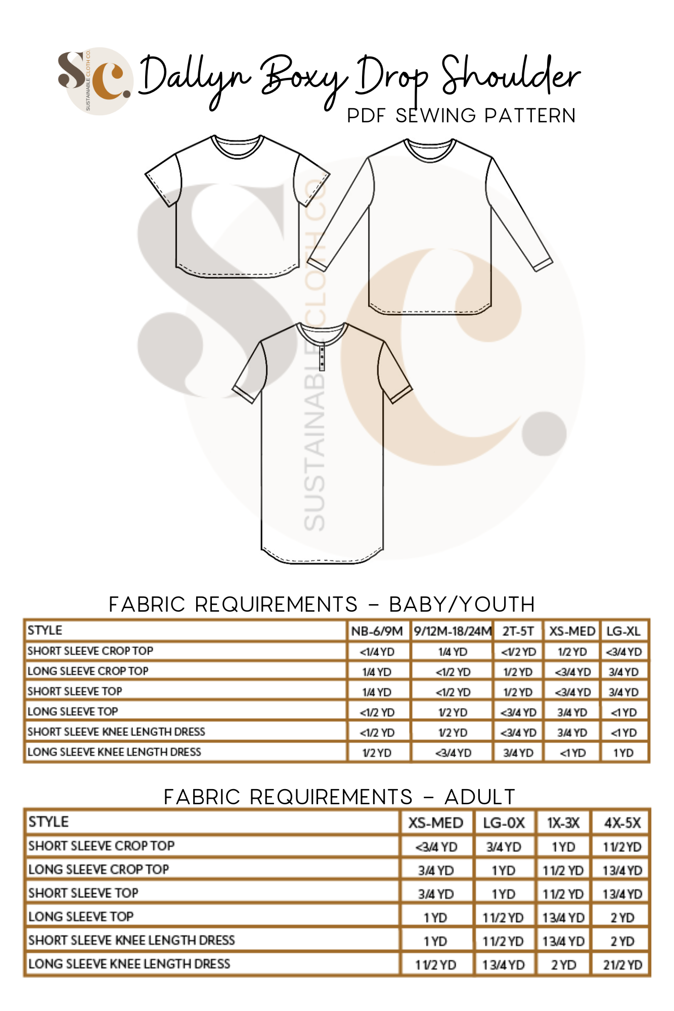 Adult and Baby-Youth Dallyn Bundle