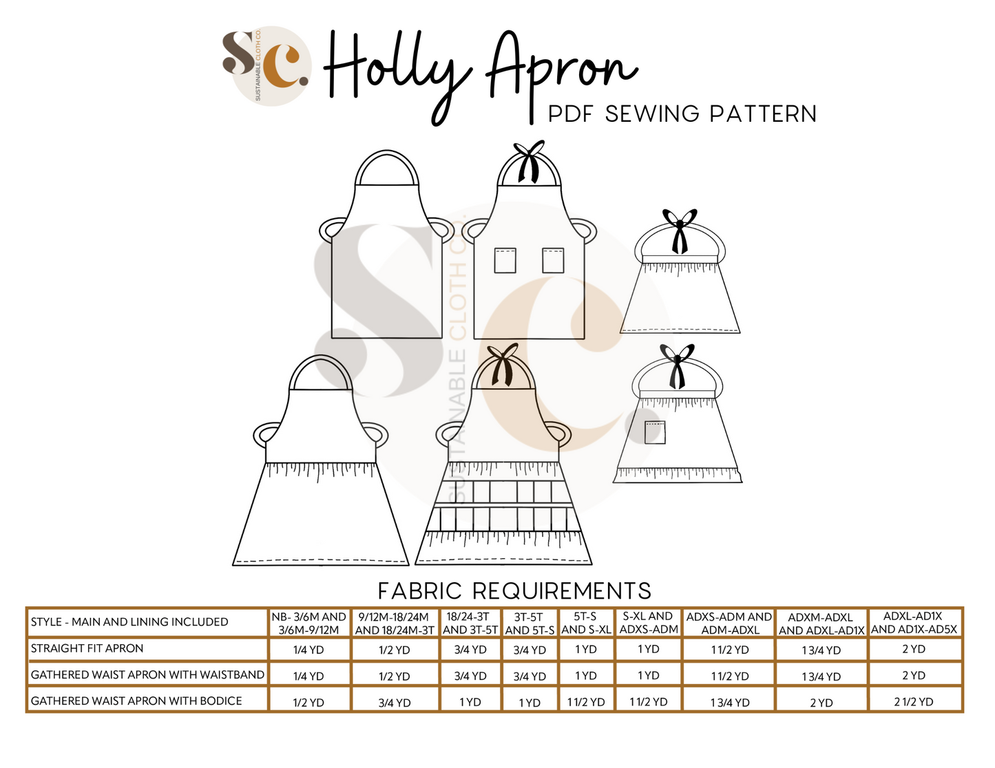 Holly Apron