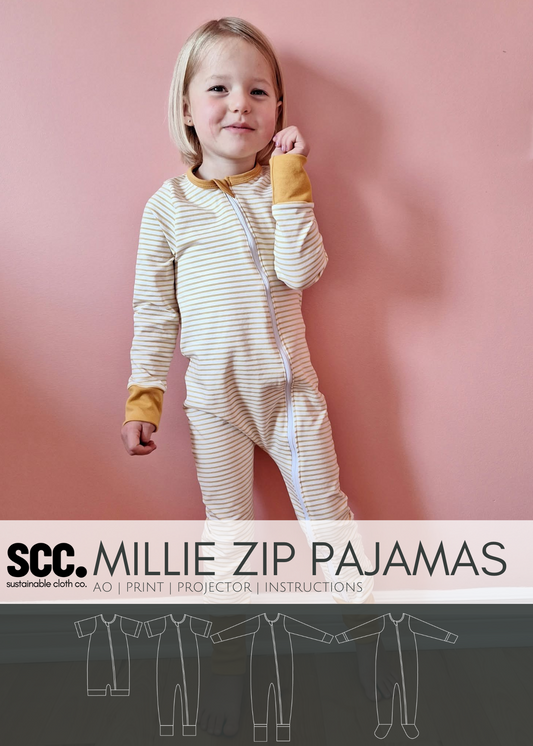 Baby-Youth Millie Zip Pajamas