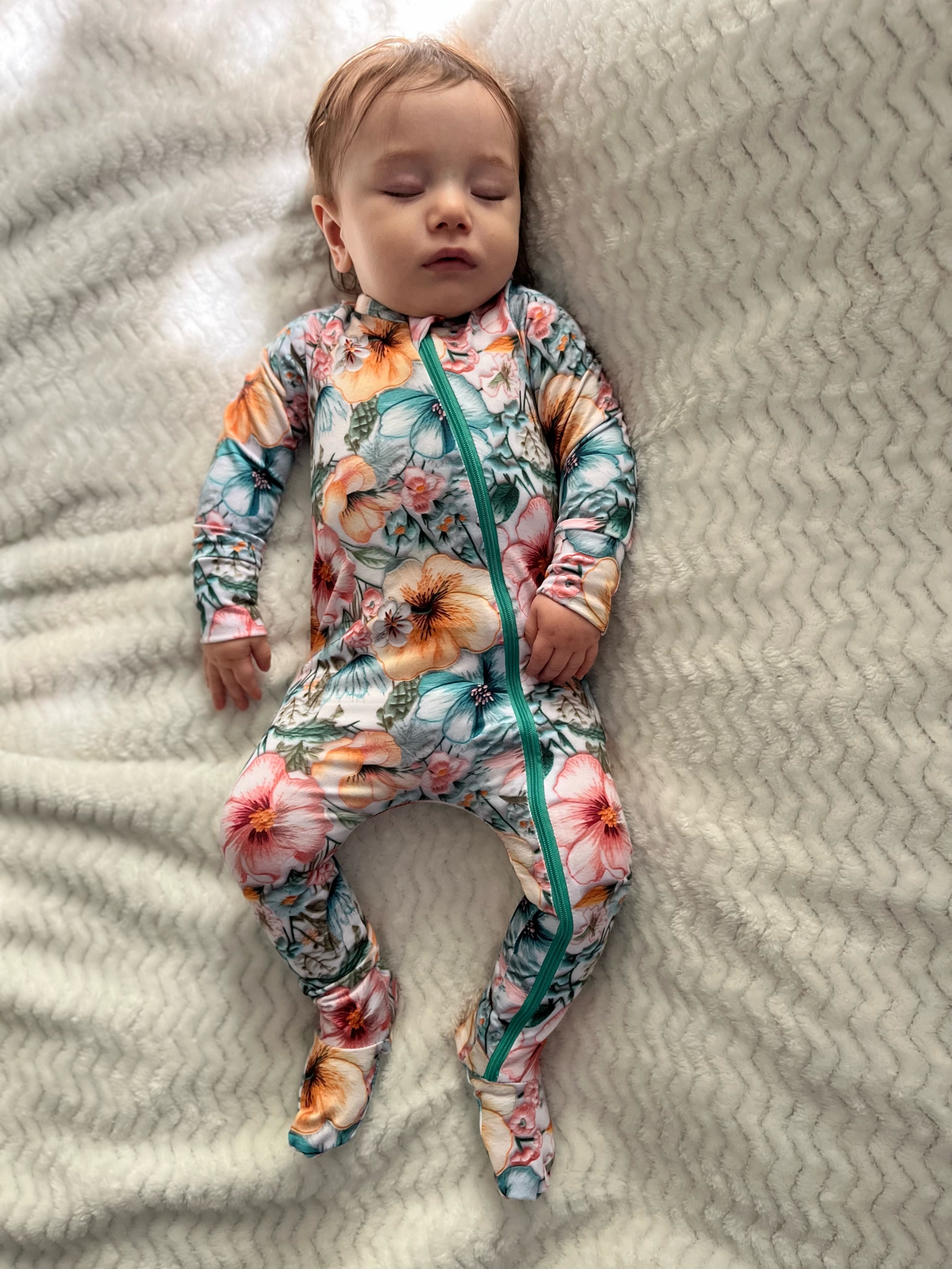 Baby Youth Millie Zip Pajamas Sustainable Cloth Co