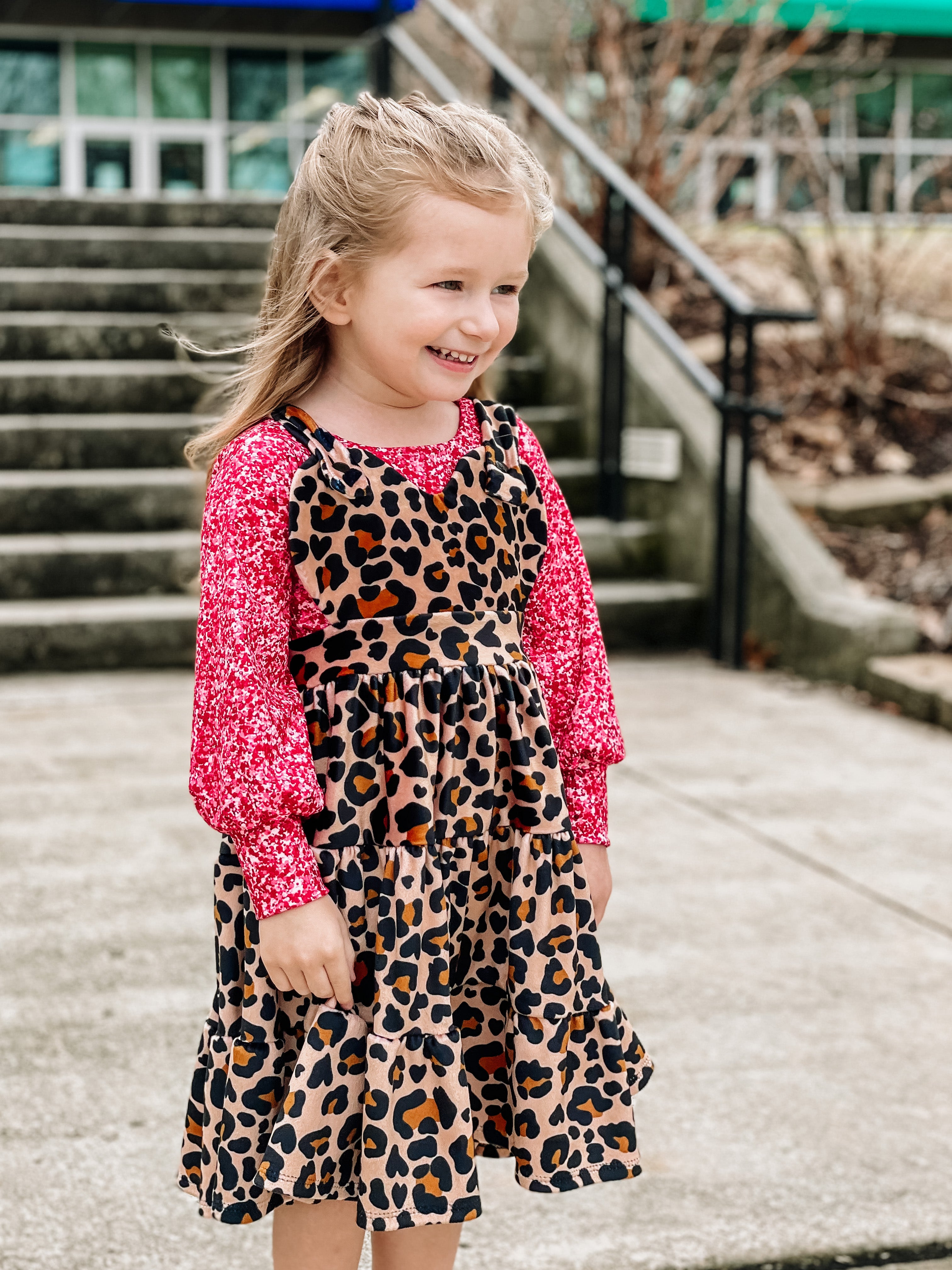 Parker leopard outlet dress