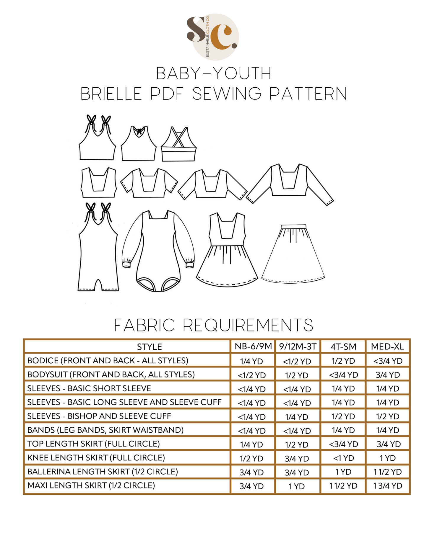 Baby-Youth Brielle and Pant Add-On Bundle